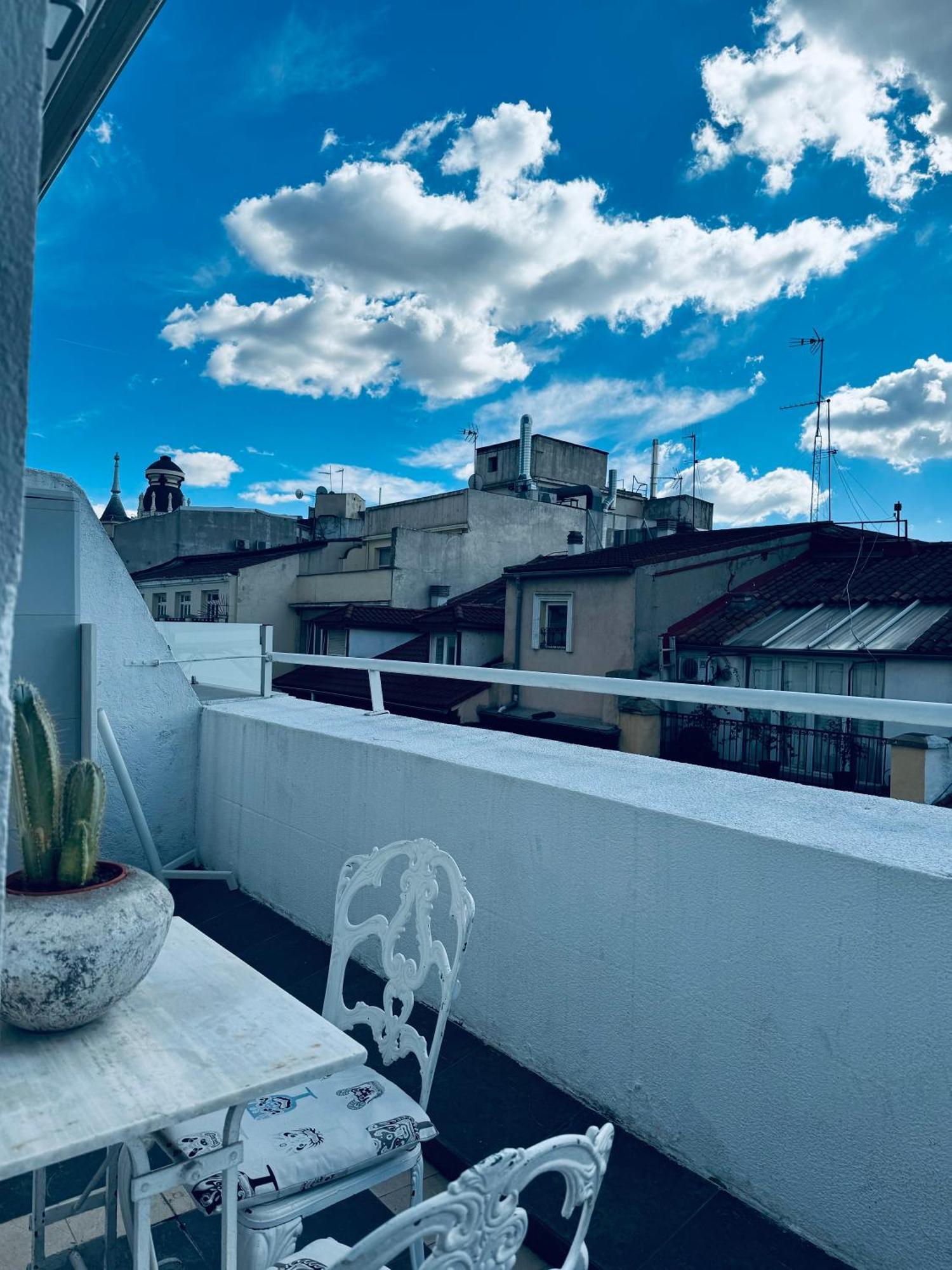 Apartament Center City, Puerta Del Sol Terraza Madryt Zewnętrze zdjęcie